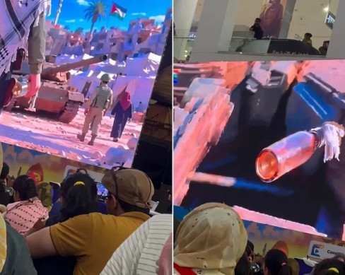 تضليل إسرائيلي.. هل عُرضت رسوم متحركة "تحرض على الإرهاب" داخل مركز تجاري في رام الله؟