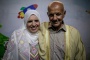 عريس بعمر 79 وعروسه 59.. زفاف غير مألوف داخل دار للمسنين في غزة