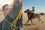 سيف الحق.. حكاية طفل نجا من فظائع الحرب بغزة ليصبح فارسا بميادين الأردن

