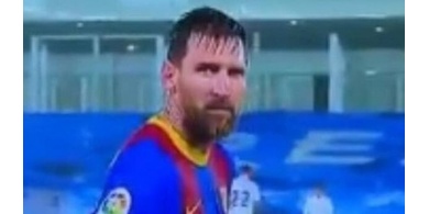 انظر إلى ميسي وهو يرتجف أثناء المباراة مع ريال مدريد