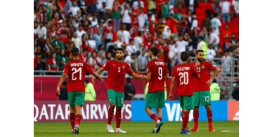 كأس العرب: المغرب قاب قوسين من ربع النهائي برباعية في الأردن