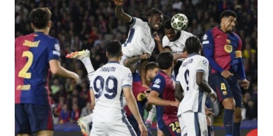 دوري أبطال أوروبا: إنتر يعود من برشلونة بتعادل 3-3 ويؤجل الحسم إلى السان سيرو
