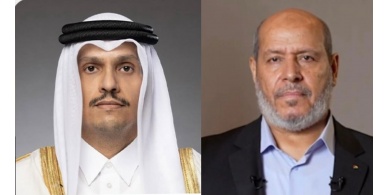 رئيس وزراء قطر يهاتف خليل الحية ويدعو لإلزام إسرائيل بتنفيذ الاتفاق