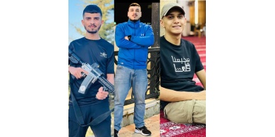 الاحتلال يغتال ثلاثة مقاومين في قصف جوي على مدينة جنين