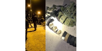 جيش الإحتلال يزعم: قواتنا اعتقلت خلية من 5 مسلحين في بلدة قباطية جنوب جنين  خططوا لتنفيذ هجمات