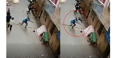 شاب ينقذ طفلاً سقط من الشرفة في مصر.. وفيديو يوثق اللحظات الحاسمة