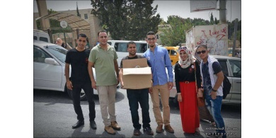 بالصور / فريق صناع الحياة ينفذ حملة ثقف نفسك في ابوديس