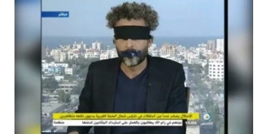 فيديو:مؤمن شويخ‬ يفاجئ مذيعة قناة القدس والمشاهدين عبر الهواء مباشرة