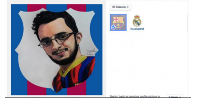 ادعم برشلونة أو ريال مدريد عبر تغيير صورتك على فيس بوك
