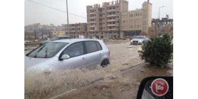منخفض جوي يتخلله تساقط امطار