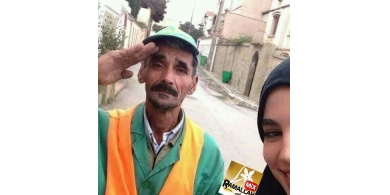"سيلفي" ابنة عامل نظافة مع أبيها تشعل مواقع التواصل الاجتماعي.. ونشطاء: "والله وعرفت تربي"