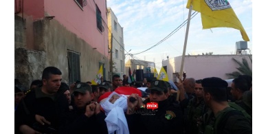 صور وفيديو....تشييع جثمان العميد جرادات في بلدة السيلة الحارثية غرب جنين