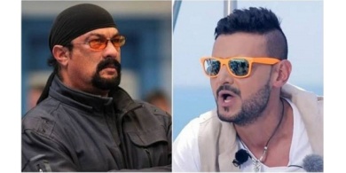 هذا ماقاله رامز جلال بعد استيفاظه من غيبوبته بعد ان ضربه ستيفن سيجال!!