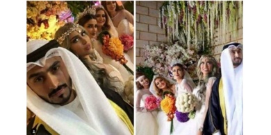 فيديو| ما حقيقة زواج هذا الكويتي من 4 فتيات في ليلة واحدة؟