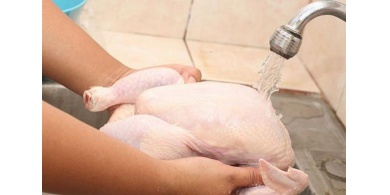 لهذا السّبب لا تغسلوا الدجاج تحت صنبور المياه!