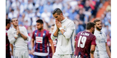إيبار ينتزع تعادلاً تاريخياً من ملعب ريال مدريد