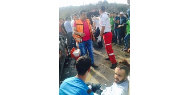 تحديث بالصور:  وفاة مواطن وعدد من الاصابات في حادث سير شرق طولكرم