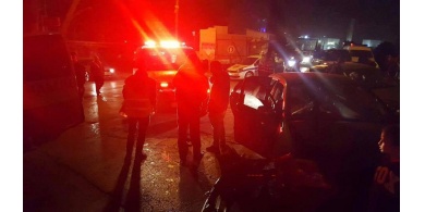 10 إصابات في حادث سير في البيرة