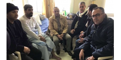 وقائي جنين يعود العميد محمود عبيدي بعد اجراءه عملية جراحية