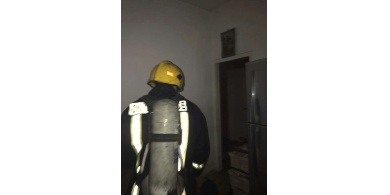 ​إخماد حريق منزل في مدينة جنين