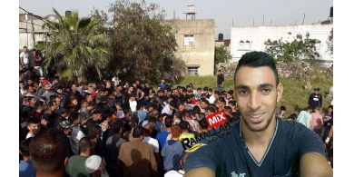 تشييع جثمان الشاب محمد أبو جاسر في سيلة الحارثية غرب جنين