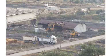 جنين: الاحتلال يهدم منشأة للفحم ويصادر مكوناتها في بلدة يعبد