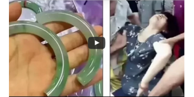 بالفيديو.. أغمي عليها بعد معرفتها سعر "سوار" كسرته بالخطأ