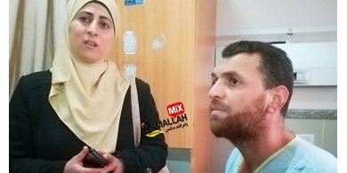 من داخل مستشفى رفيديا ..الجريح مبروك جرار يروي تفاصيل اعتقاله المروعة ونهش الكلب البوليسي لجسده