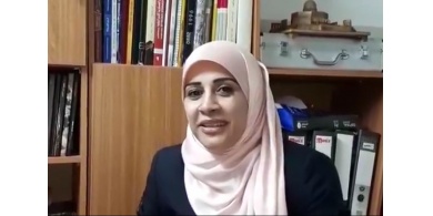 المشرفة أماني أبو خليل تحصل على جائزة المنسق المبدع