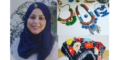 صمود خفش.. الفنانة الأولى التي تستخدم الدواء لتحاكي الواقع