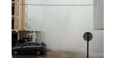 فيديو: أمواج عاتية تضرب جزر البليار الإسبانية
