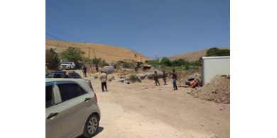 الاحتلال يهدم برك زراعية في الجفتلك في الأغوار الوسطى
