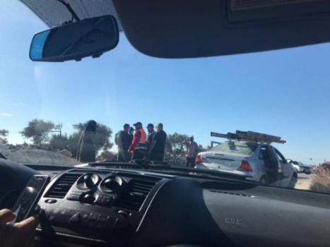فيديو: الإحتلال يستولي على جرافة في قرية عانين غرب جنين