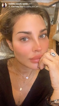 شاهد.. نادين نجيم تثير الجدل على السوشل ميديا بصورة دون مكياج