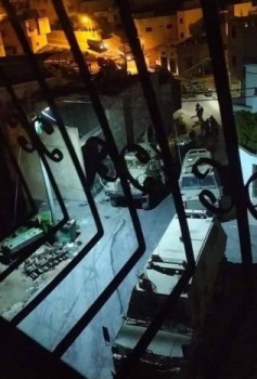 الاحتلال يغلق غرفة بمنزل الأسير أبو بكر في بلدة يعبد جنوب جنين
