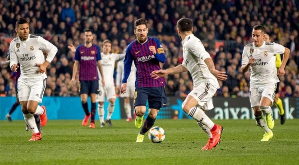 ريال مدريد يقسو على برشلونة بثلاثية