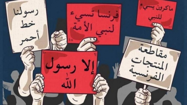 13 دولة تدين إساءات فرنسا ضد الإسلام