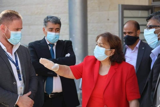 وزيرة الصحة: تسجيل 3 حالات وفاة و734 اصابة بفيروس كورونا في فلسطين