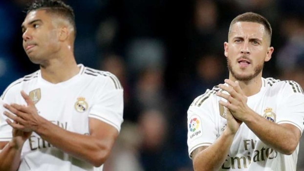 ريال مدريد يعلن إصابة هازارد وكاسيميرو بكورونا