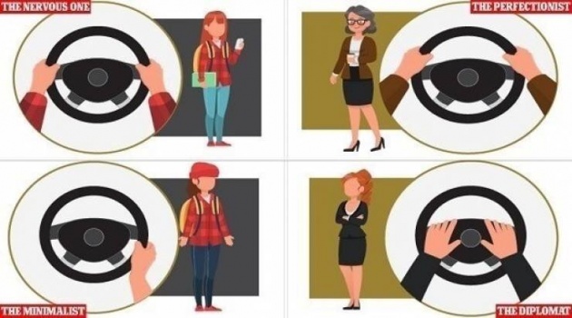 ماذا تخبر طريقة إمساكك بمقود السيارة عن شخصيتك؟