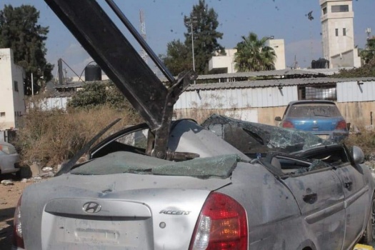الشرطة تتلف 154 مركبة ودراجة نارية غير قانونية في جنين