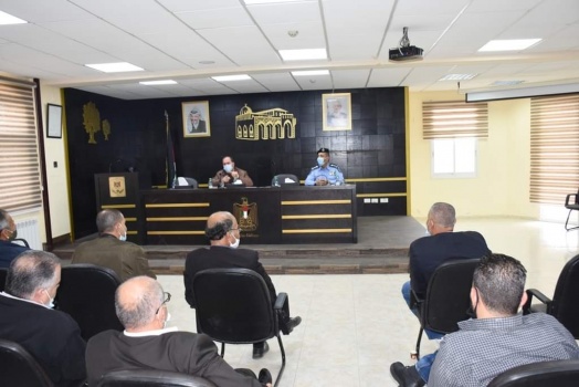 محافظ سلفيت يترأس اجتماع فريق الطوارئ لبحث الاستعدادات لاستقبال فصل الشتاء