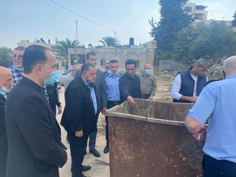 إتلاف اشتال "ماريغوانا" مخدرة بضواحي القدس