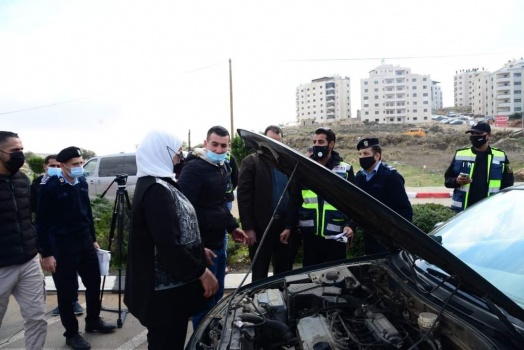 بدء الفحص الشتوي للمركبات في رام الله والبيرة
