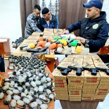 الضابطة الجمركية تضبط كمية كبيرة من ألعاب الخرز البلاستيكية الممنوعة من التداول في جنين