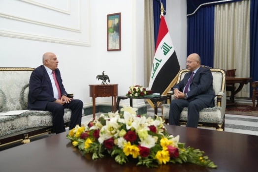 الرجوب يدعو الرئيس العراق لزيارة فلسطين.. تضامناً مع السجين وليست تطبيعاً