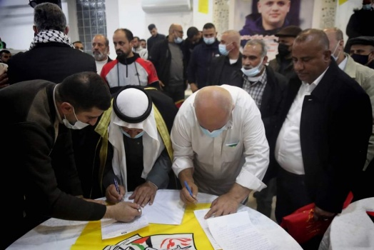 طولكرم: ميثاق شرف يحرم إطلاق النار في كافة المناسبات