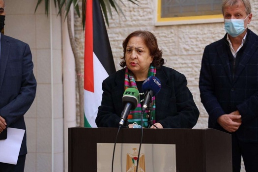 وزيرة الصحة تعلن البدء بإجراء دراسة حول "مناعة المجتمع الفلسطيني"