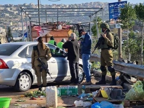 الاحتلال يهدم بسطات مقامة قرب مدخل برطعة جنوب جنين