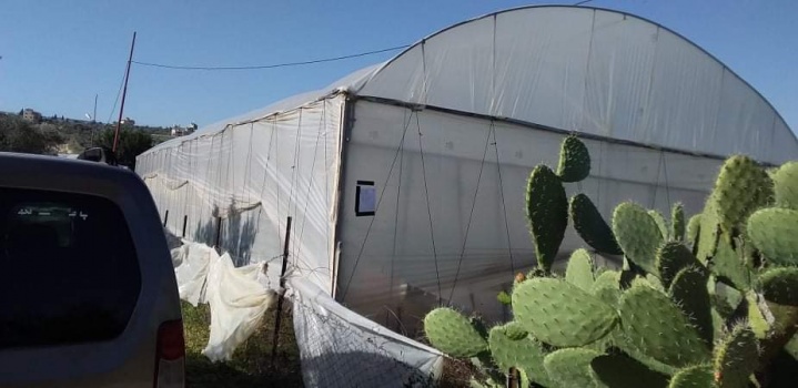 الإحتلال يخطر مهندس من السيلة الحارثية غرب جنين بهدم دفيئة زراعية